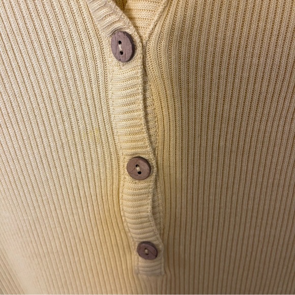 Free People Beach yellow Jane Shift Mini dress - Picture 3 of 5